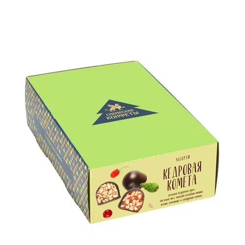  Кедровая комета Ассорти (9429) (классика, клюква, шишка, земляника), 540г   в Ахтубинске