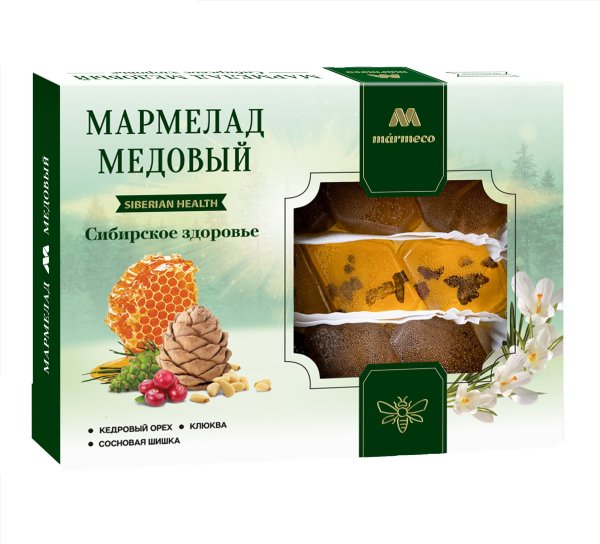 №2 Мармелад медовый "Сибирское здоровье" без сахара 200г  в Ахтубинске